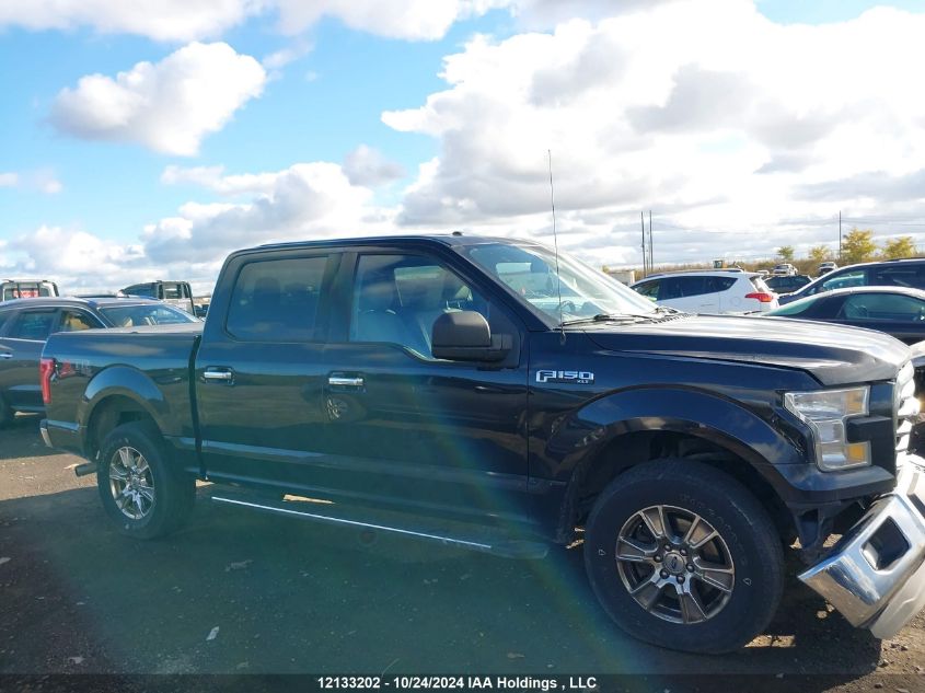 2015 Ford F150 Supercrew VIN: 1FTEW1E82FFC63914 Lot: 12133202