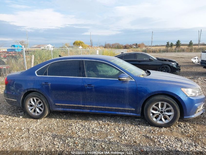 2017 Volkswagen Passat VIN: 1VWAT7A3XHC022897 Lot: 12133223