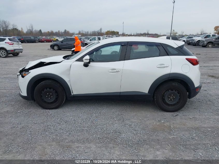 2018 Mazda Cx-3 VIN: JM1DKFA71J0330127 Lot: 12133229