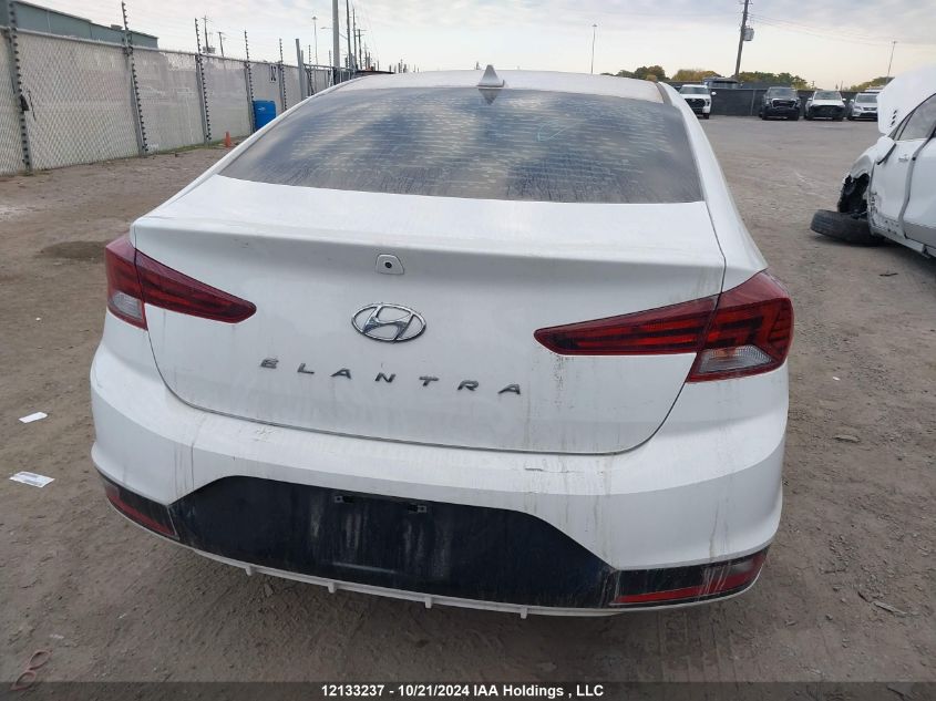 2019 Hyundai Elantra Sel/Value/Limited VIN: KMHD84LF3KU771416 Lot: 12133237