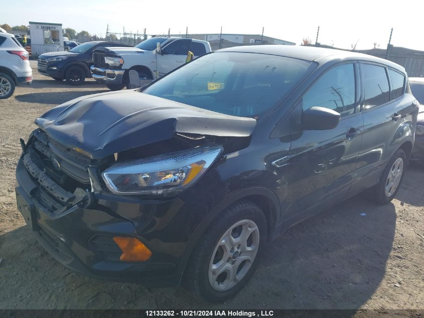 2017 Ford Escape S VIN: 1FMCU0F70HUA43761 Lot: 12133262