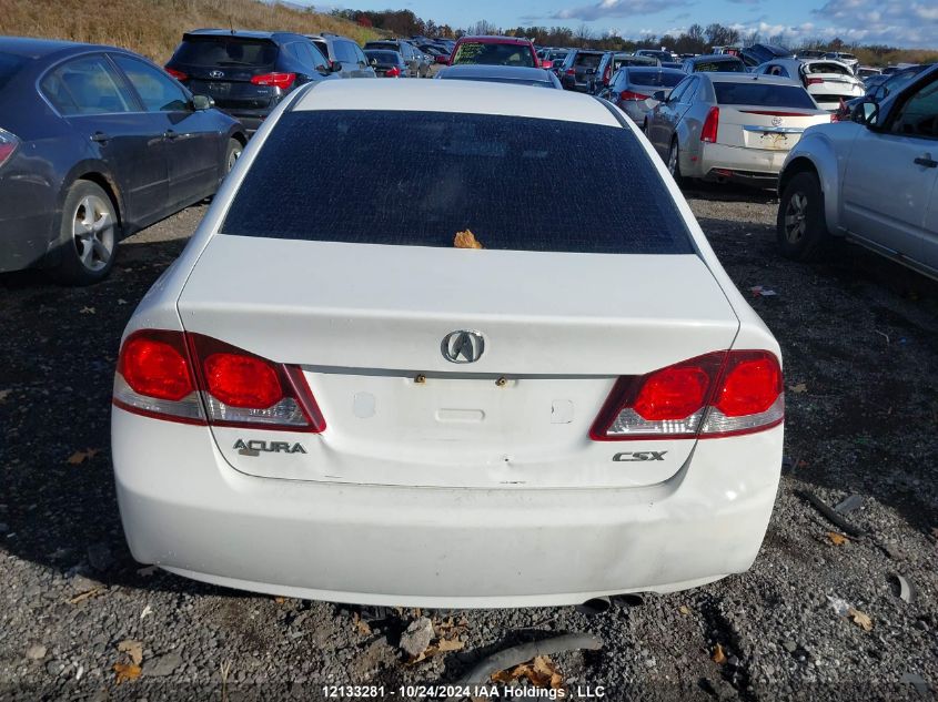 2009 Acura Csx VIN: 2HHFD56519H200390 Lot: 12133281