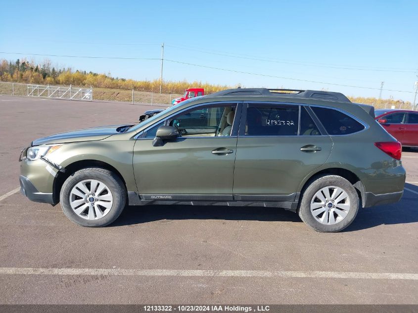 2015 Subaru Outback VIN: 4S4BSCGCXF3322023 Lot: 12133322