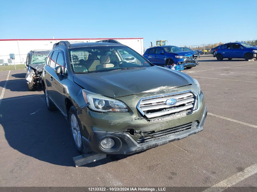 2015 Subaru Outback VIN: 4S4BSCGCXF3322023 Lot: 12133322