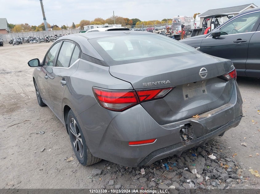 Vin: 3n1ab8cv9my205657, lot: 2487360, nissan sentra 20213
