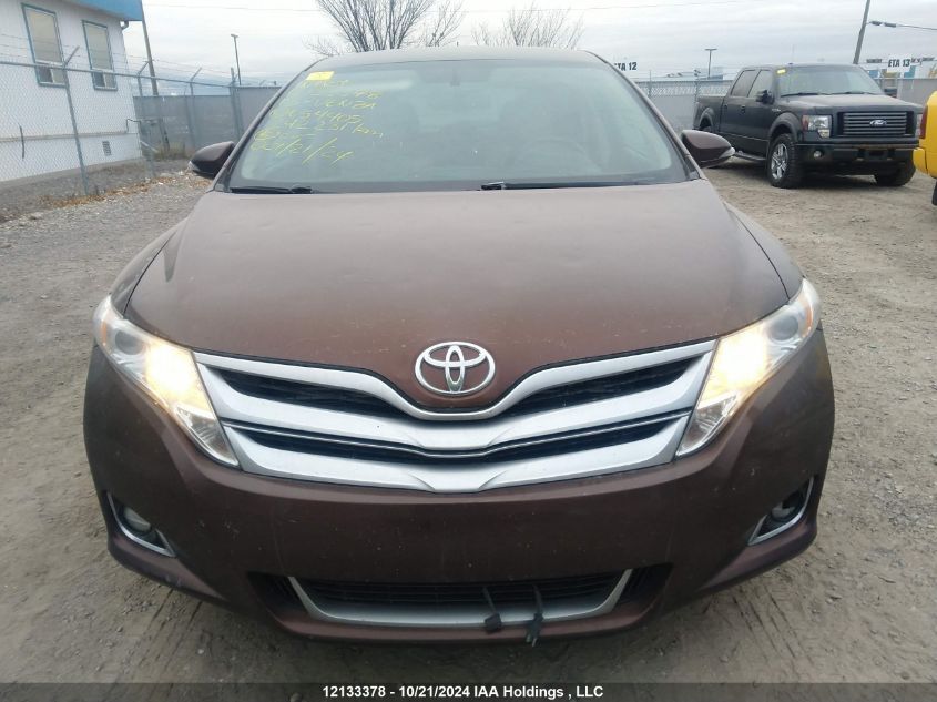 2013 Toyota Venza Le/Xle/Limited VIN: 4T3ZK3BB4DU054405 Lot: 12133378