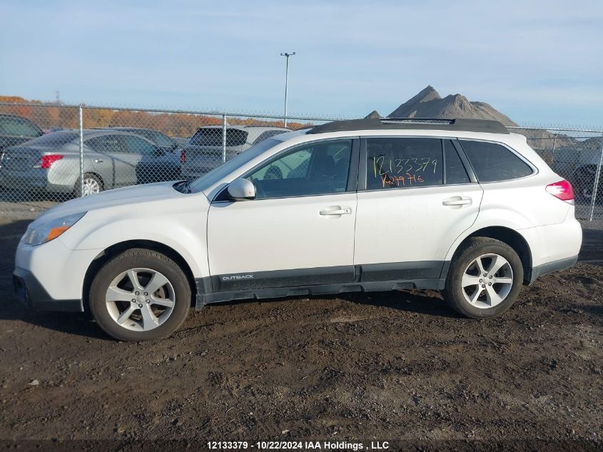 2014 Subaru Outback 2.5I Premium VIN: 4S4BRGBCXE3279716 Lot: 12133379