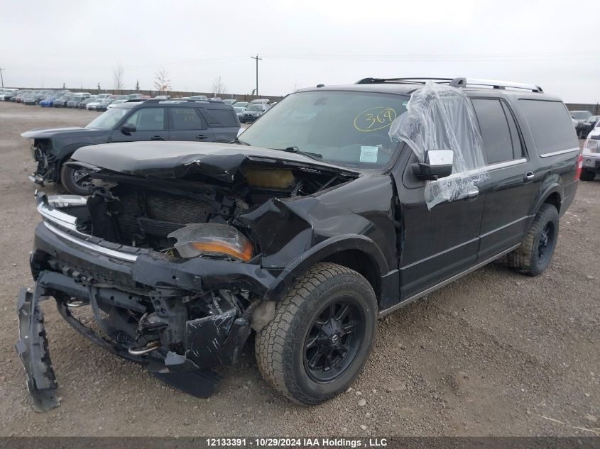 2017 Ford Expedition Max Platinum VIN: 1FMJK1MT8HEA09998 Lot: 12133391