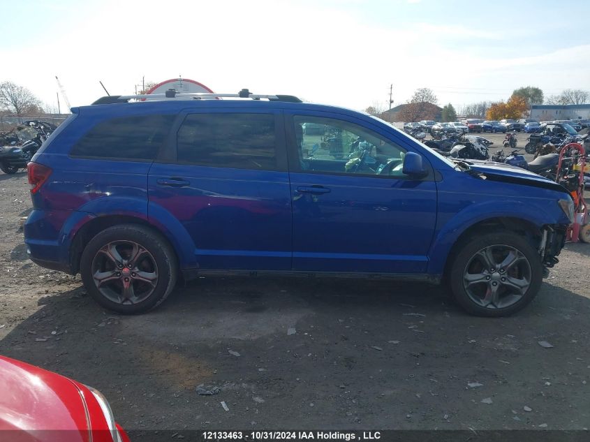 2015 Dodge Journey Crossroad VIN: 3C4PDCGG7FT734203 Lot: 12133463