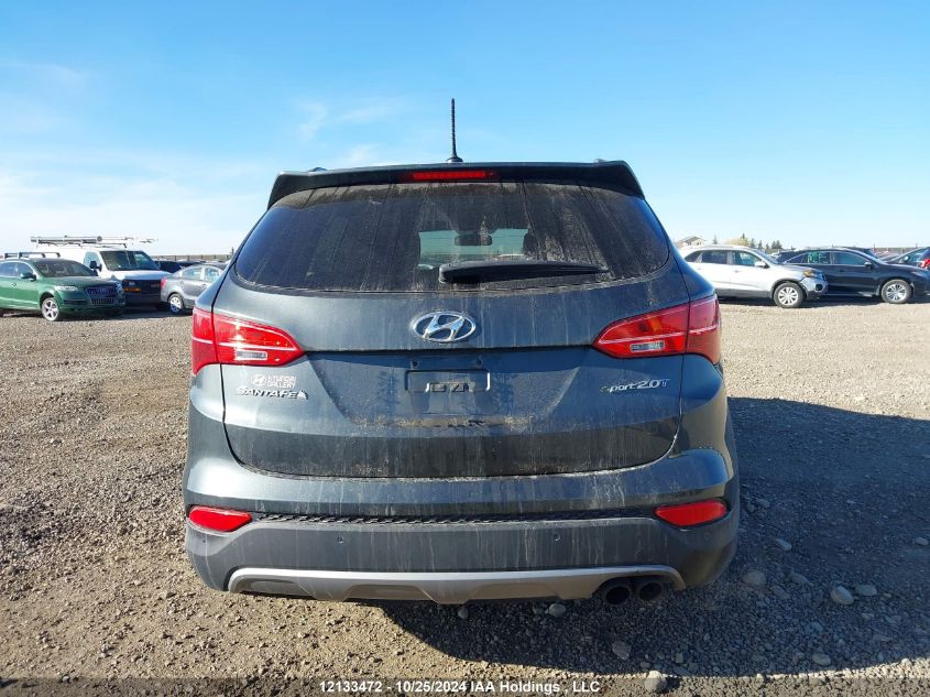 2013 Hyundai Santa Fe Sport VIN: 5XYZU3LA6DG011246 Lot: 12133472