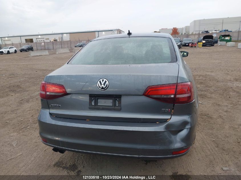 2017 Volkswagen Jetta Sedan VIN: 3VWL17AJ4HM313360 Lot: 12133510