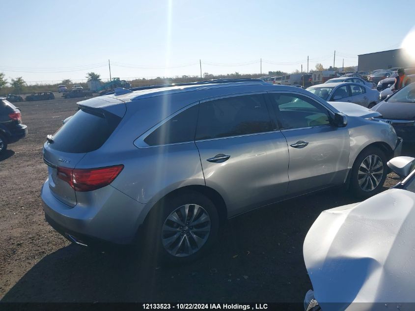 2016 Acura Mdx VIN: 5FRYD4H47GB507185 Lot: 12133523