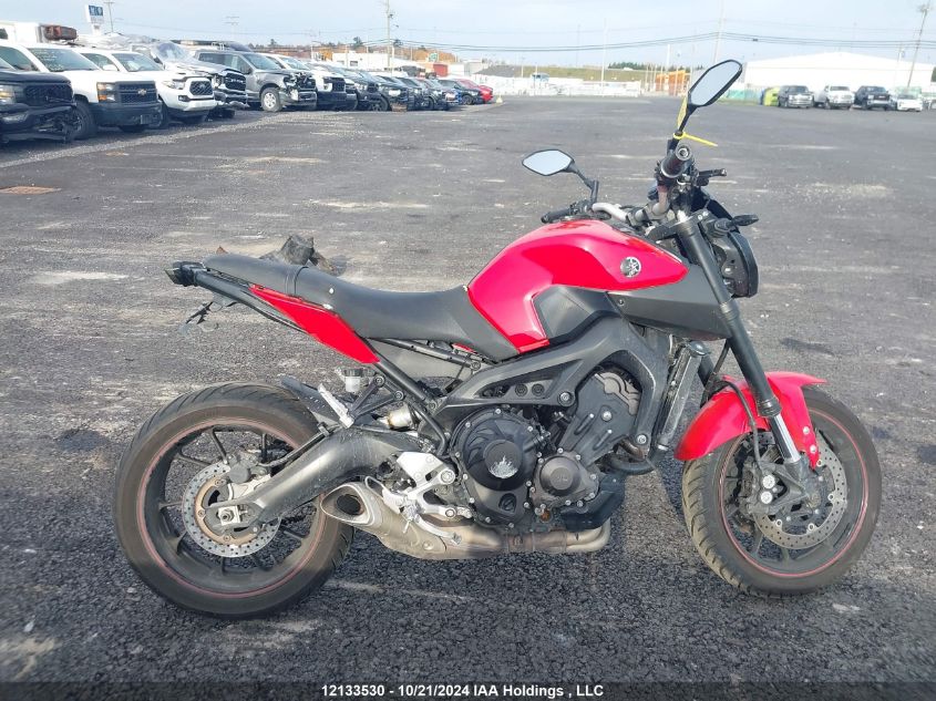 2014 Yamaha Fz09 VIN: JYARN33NXEA000151 Lot: 12133530