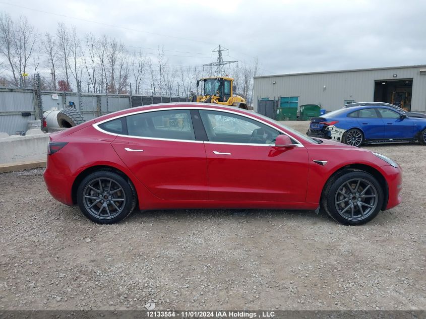 2018 Tesla Model 3 Long Range/Mid Range VIN: 5YJ3E1EA9JF022345 Lot: 12133554