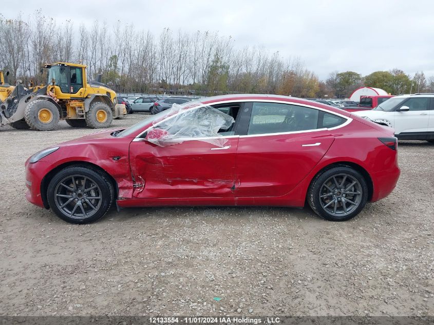 2018 Tesla Model 3 Long Range/Mid Range VIN: 5YJ3E1EA9JF022345 Lot: 12133554