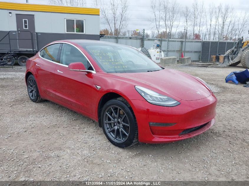 2018 Tesla Model 3 Long Range/Mid Range VIN: 5YJ3E1EA9JF022345 Lot: 12133554