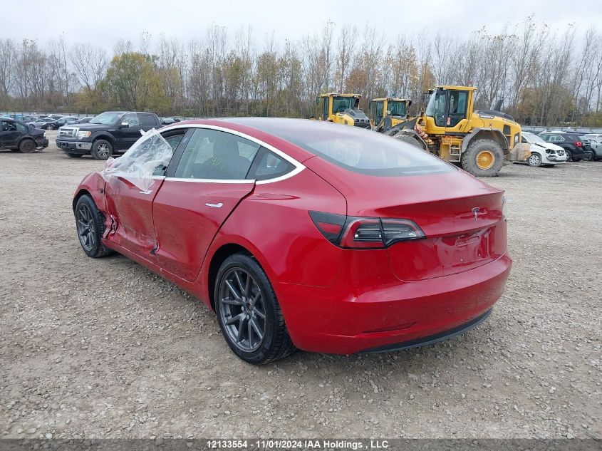 2018 Tesla Model 3 Long Range/Mid Range VIN: 5YJ3E1EA9JF022345 Lot: 12133554