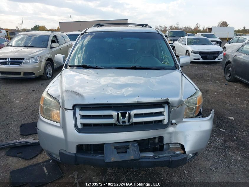 2006 Honda Pilot Ex VIN: 2HKYF18646H004841 Lot: 12133572