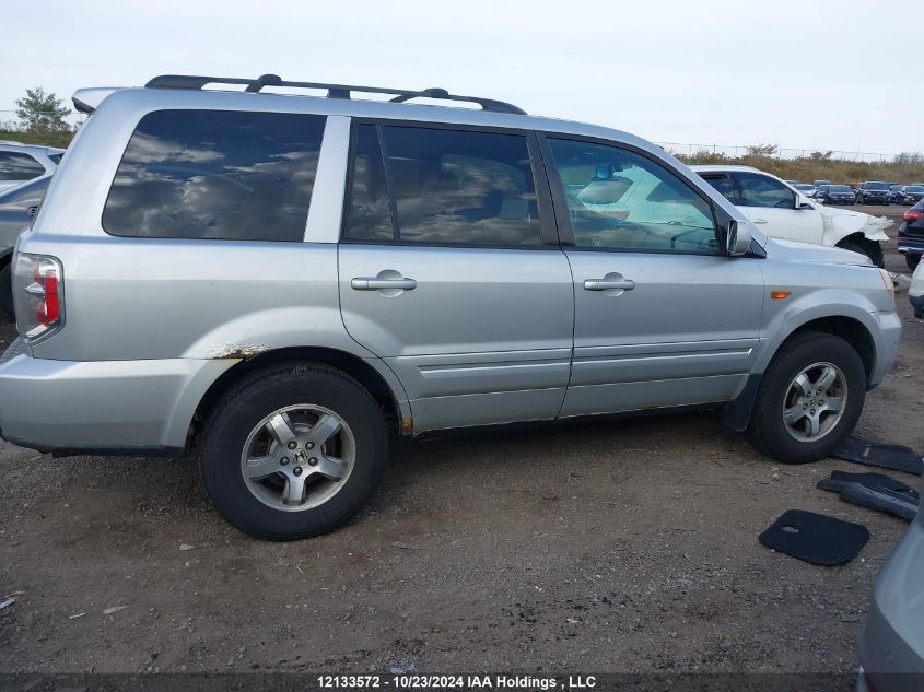 2006 Honda Pilot Ex VIN: 2HKYF18646H004841 Lot: 12133572