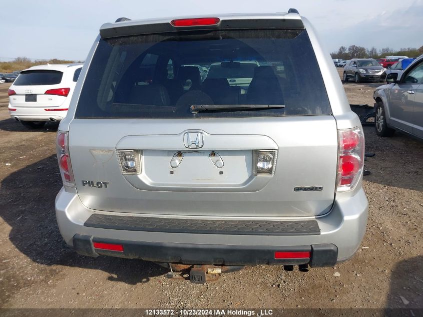 2006 Honda Pilot Ex VIN: 2HKYF18646H004841 Lot: 12133572