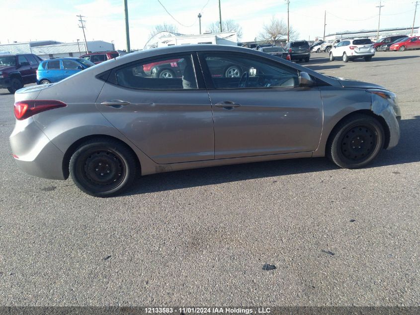 2014 Hyundai Elantra Gls VIN: 5NPDH4AE5EH462947 Lot: 12133583