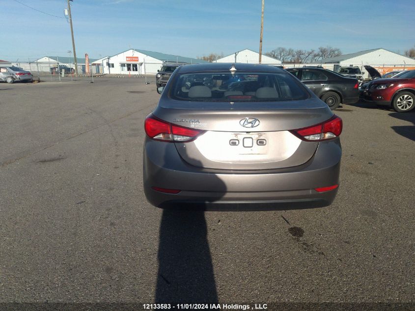 2014 Hyundai Elantra Gls VIN: 5NPDH4AE5EH462947 Lot: 12133583