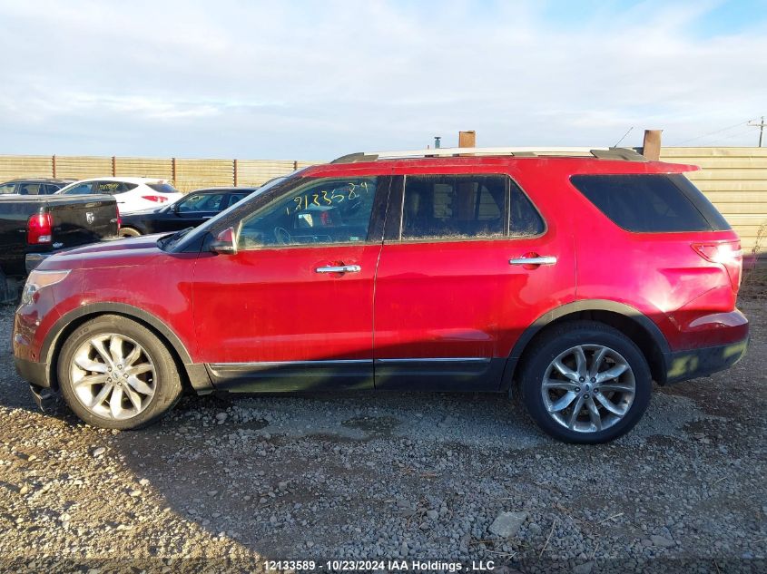 2013 Ford Explorer Limited VIN: 1FM5K8F83DGA09411 Lot: 12133589