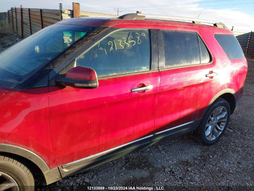 2013 Ford Explorer Limited VIN: 1FM5K8F83DGA09411 Lot: 12133589