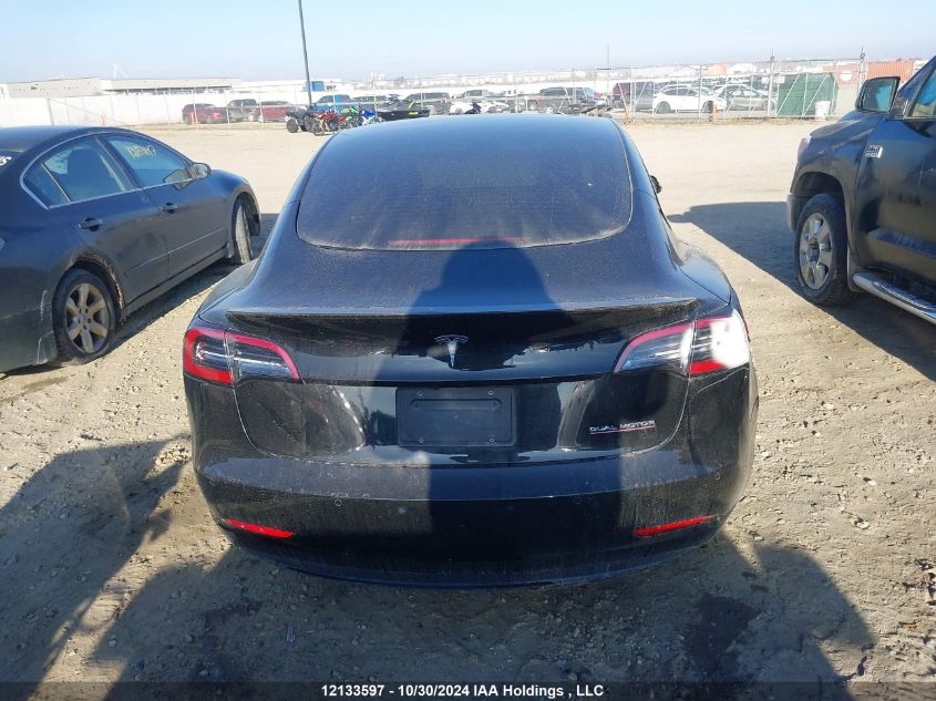 2021 Tesla Model 3 VIN: 5YJ3E1EC3MF984601 Lot: 12133597