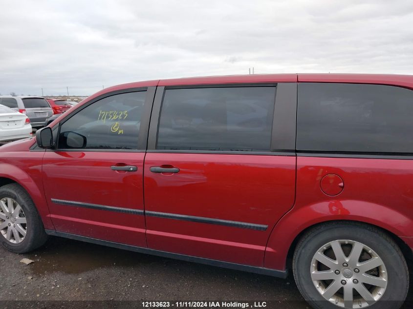 2016 Dodge Grand Caravan Se/Sxt VIN: 2C4RDGBG7GR266243 Lot: 12133623