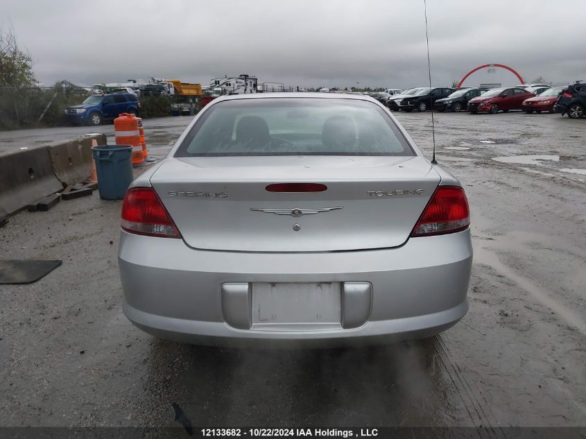 2006 Chrysler Sebring Touring VIN: 1C3EL56R66N167916 Lot: 12133682