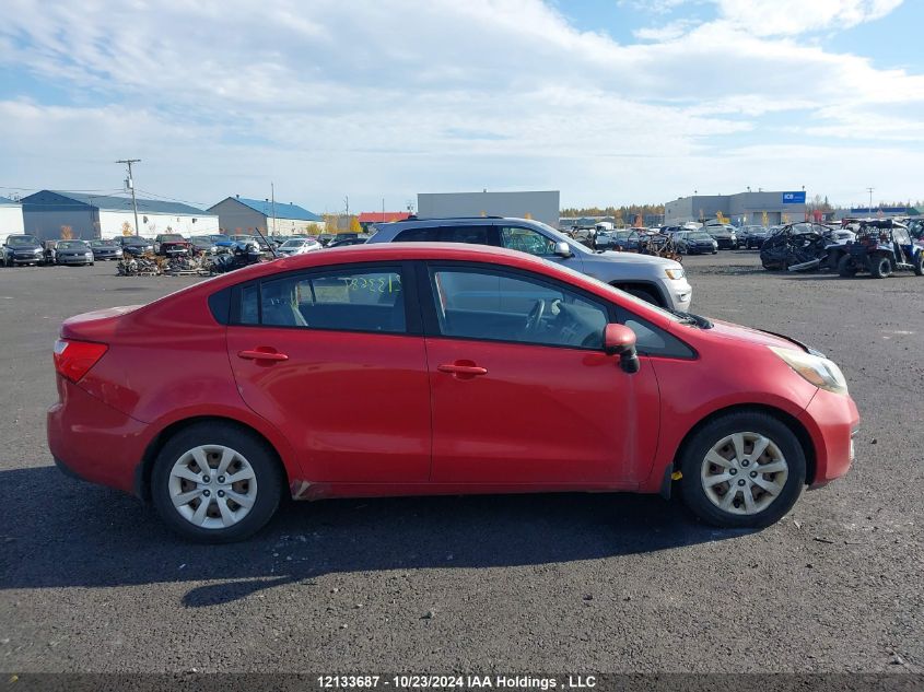 2012 Kia Rio Lx VIN: KNADM4A32C6043100 Lot: 12133687