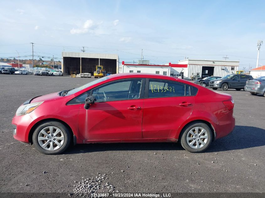 2012 Kia Rio Lx VIN: KNADM4A32C6043100 Lot: 12133687