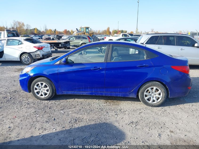 2013 Hyundai Accent Gl VIN: KMHCT4AE3DU363067 Lot: 12133710