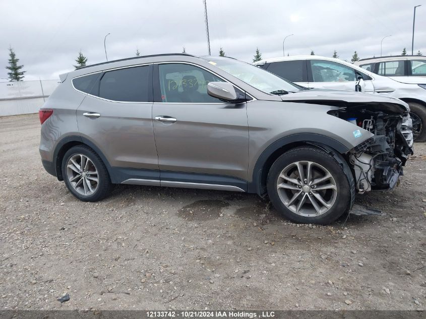 2017 Hyundai Santa Fe Sport 2.0T Limited VIN: 5XYZUDLAXHG454303 Lot: 12133742