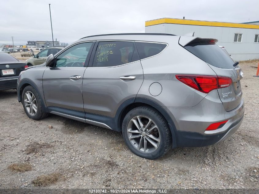 2017 Hyundai Santa Fe Sport 2.0T Limited VIN: 5XYZUDLAXHG454303 Lot: 12133742