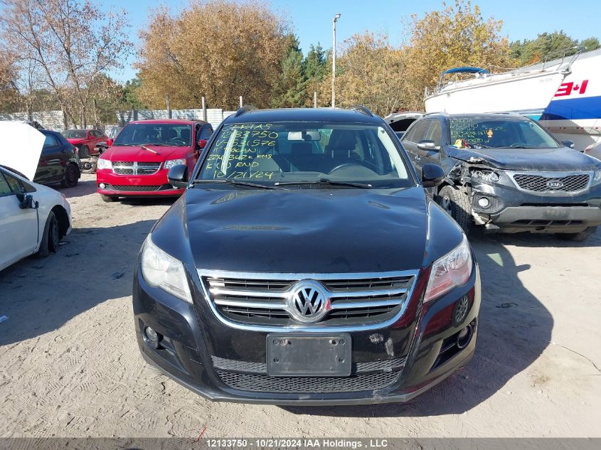 2011 Volkswagen Tiguan VIN: WVGBV7AX7BW531576 Lot: 12133750