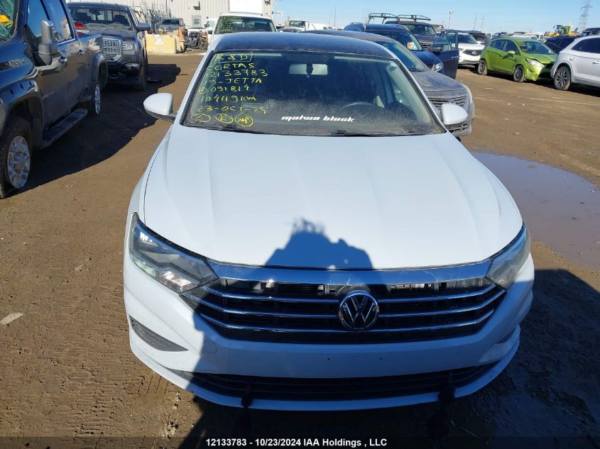 2019 Volkswagen Jetta VIN: 3VWC57BU6KM091814 Lot: 12133783