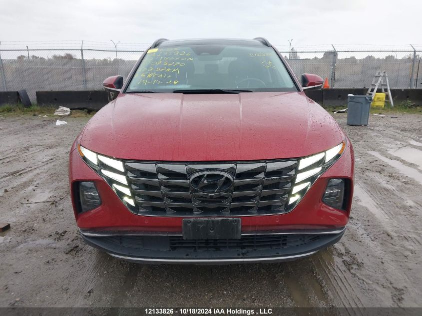 2022 Hyundai Tucson Luxury VIN: KM8JCCA16NU075270 Lot: 12133826