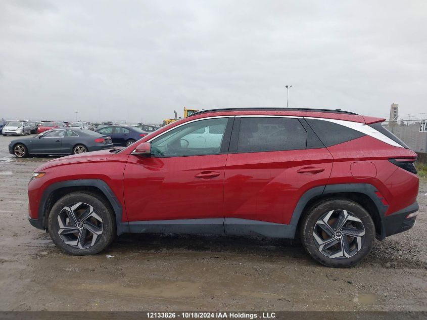 2022 Hyundai Tucson Luxury VIN: KM8JCCA16NU075270 Lot: 12133826