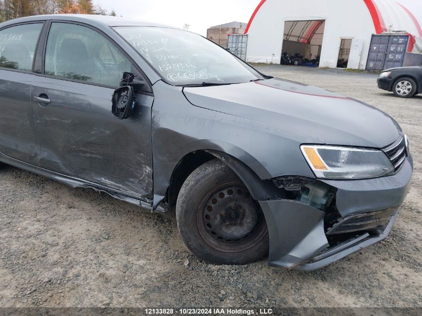 2017 Volkswagen Jetta Sedan VIN: 3VW167AJ0HM334845 Lot: 12133828