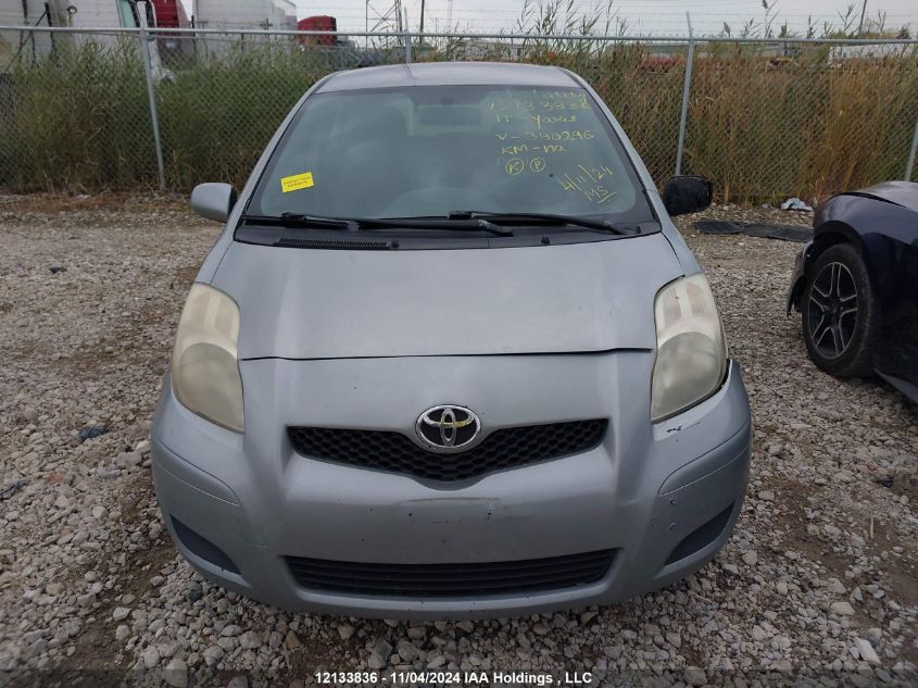 2011 Toyota Yaris Le VIN: JTDKT4K37B5340296 Lot: 12133836