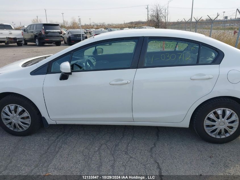 2014 Honda Civic Sedan VIN: 2HGFB2F49EH030712 Lot: 12133847