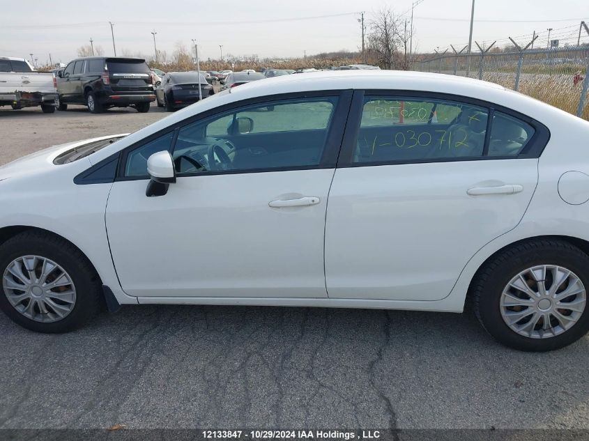 2014 Honda Civic Sedan VIN: 2HGFB2F49EH030712 Lot: 12133847