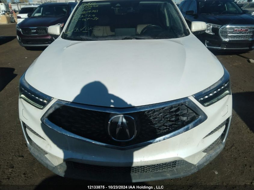 2019 Acura Rdx VIN: 5J8TC2H9XKL804361 Lot: 12133875