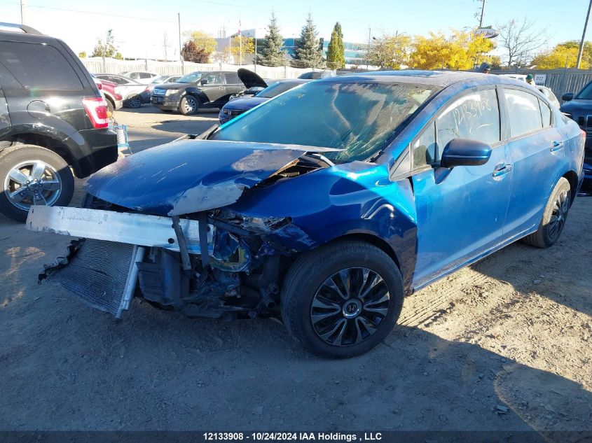 2014 Honda Civic Sedan VIN: 2HGFB2F55EH016265 Lot: 12133908