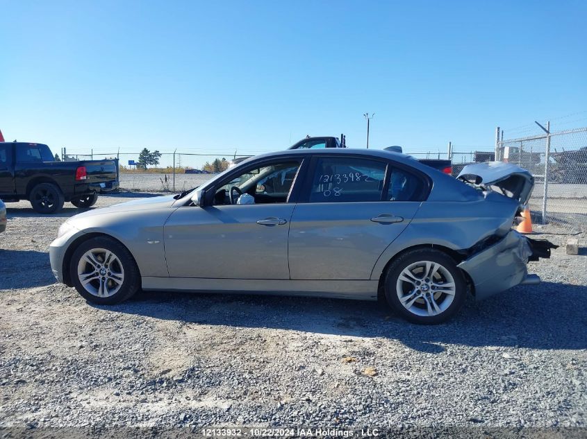 2008 BMW 3 Series VIN: WBAVA33578K054467 Lot: 12133932