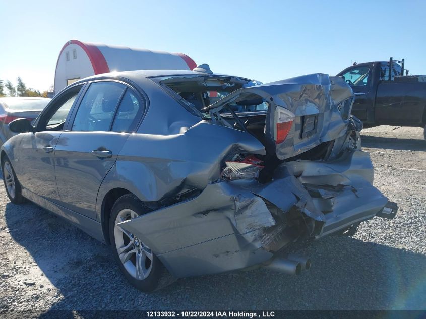 2008 BMW 3 Series VIN: WBAVA33578K054467 Lot: 12133932