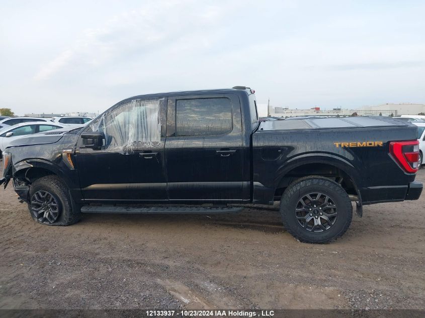 2022 Ford F-150 Tremor VIN: 1FTEW1E89NFB75439 Lot: 12133937