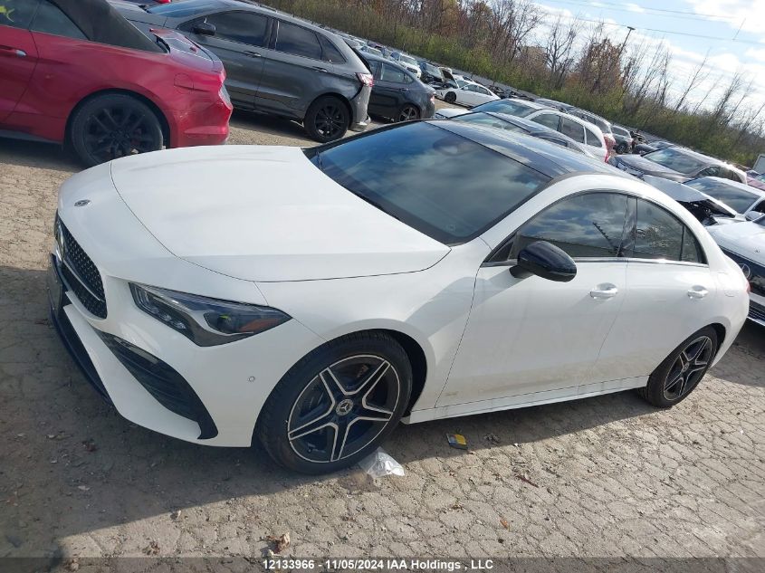 2024 Mercedes-Benz Cla VIN: W1K5J4HB2RN468415 Lot: 12133966